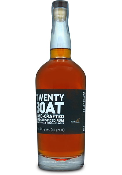 Twenty-Boat-Hand-Crafted-Cape-Cod-Spiced-Rum-Artisan-Awards-2014